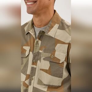 Wrangler Men's Camouflauge Overshirt